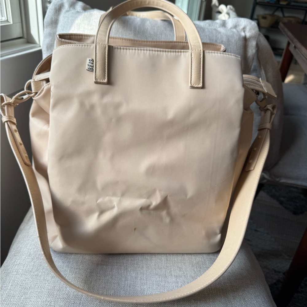 BEIS Beige commuter Tote Bag - AS-IS